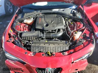2020 Alfa Romeo Giulia with VIN ZARFANAN9L7632379, listed as a Copart auction lot 87898205 with 49,905 mi miles and Salvage Title. Bid and sale history available at carsss.com. Image 13.