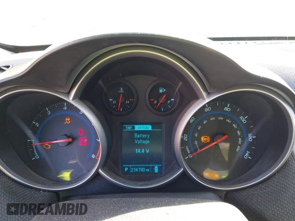2015 Chevrolet Cruze LT with VIN 1G1PC5SB9F7106666, listed as a IAAI auction lot 41950836 with 234,790 mi miles and . Bid and sale history available at DreamBid. Image 7.