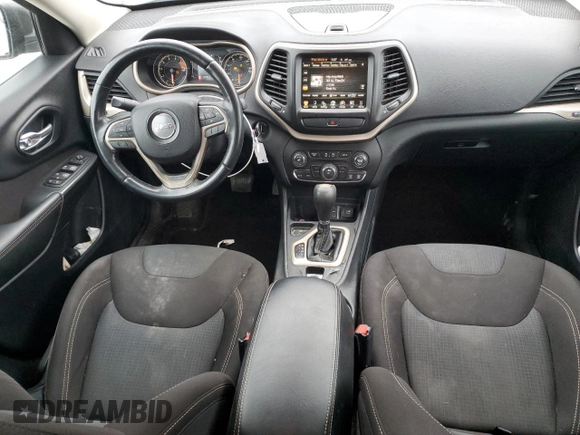 2016 Jeep Cherokee Latitude with VIN 1C4PJLCS9GW212106, listed as a Copart auction lot 47608625 with 213,364 mi miles and Salvage Title. Bid and sale history available at carsss.com. Image 8.