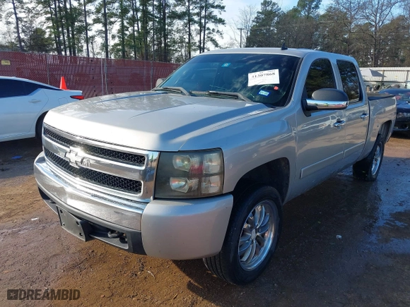 2007 Chevrolet Silverado 1500 LTZ with VIN 2GCEC13J171682554, listed as a IAAI auction lot 41307868 with 241,332 mi miles. Bid and sale history available at carsss.com. Image 2.