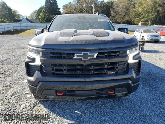 2022 Chevrolet Silverado 1500 LT Trail Boss with VIN 3GCUDFED2NG561825, listed as a Copart auction lot 77632284 with 34,448 mi miles and Salvage Title. Bid and sale history available at DreamBid. Image 5.