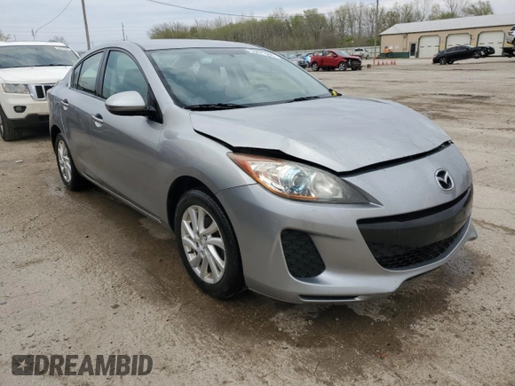 2012 Mazda 3 i Touring with VIN JM1BL1V78C1631539, listed as a Copart auction lot 53621565 with 178,815 mi miles and Salvage Title. Bid and sale history available at DreamBid. Image 4.
