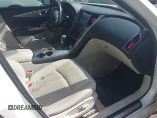 2014 Infiniti Q50 Premium with VIN JN1BV7AR5EM703788, listed as a IAAI auction lot 42118192 with 153,859 mi miles and . Bid and sale history available at DreamBid. Image 5.