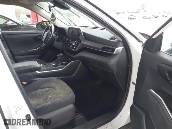 2023 Toyota Highlander Hybrid LE with VIN 5TDBBRCH1PS570363, listed as a IAAI auction lot 42436974 with Not provided miles and . Bid and sale history available at DreamBid. Image 5.