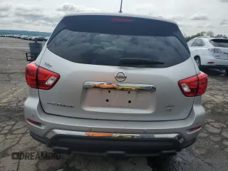 2018 Nissan Pathfinder SL z VIN 5N1DR2MM7JC674108, wystawiony jako Copart lot #57270435 z przebiegiem 55 217 mil mil oraz Szkoda całkowita • Salvage title. Historia ofert i sprzedaży dostępna na DreamBid. Obrazek 6.