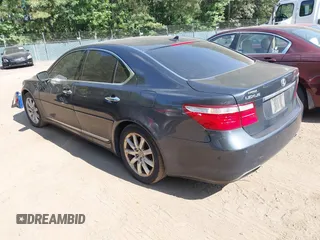 2008 Lexus LS 460 with VIN JTHBL46F485061741, listed as a IAAI auction lot 42631695 with 213,490 mi miles and . Bid and sale history available at DreamBid. Image 3.