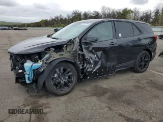 2024 Chevrolet Equinox LS z VIN 3GNAXHEG4RL283188, wystawiony jako Copart lot #57637405 z przebiegiem 3 564 mil mil oraz Szkoda całkowita • Salvage title. Historia ofert i sprzedaży dostępna na DreamBid. Obrazek 1.