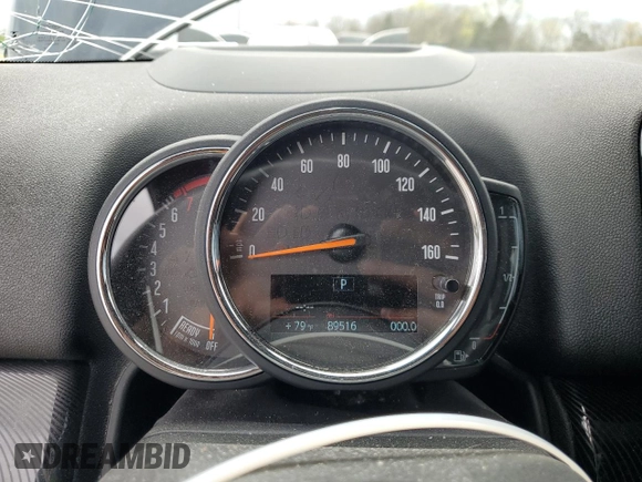 2019 MINI Countryman Cooper S with VIN WMZYT5C57K3G94611, listed as a Copart auction lot 51611155 with 89,516 mi miles and Clean Title. Bid and sale history available at carsss.com. Image 9.