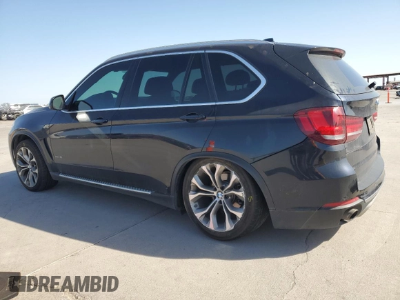2017 BMW X5 xDrive35i with VIN 5UXKR0C55H0U53997, listed as a Copart auction lot 50054905 with 67,151 mi miles and Salvage Title. Bid and sale history available at carsss.com. Image 2.