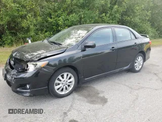 2010 Toyota Corolla with VIN 2T1BU4EE2AC469638, listed as a Copart auction lot 59347485 with 65,713 mi miles and Salvage title. Bid and sale history available at DreamBid. Image 1.