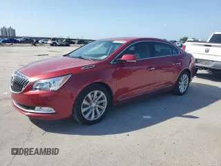 2014 Buick LaCrosse Leather with VIN 1G4GB5G34EF249469, listed as a Copart auction lot 61941715 with 46,949 mi miles and Salvage title. Bid and sale history available at DreamBid. Image 1.