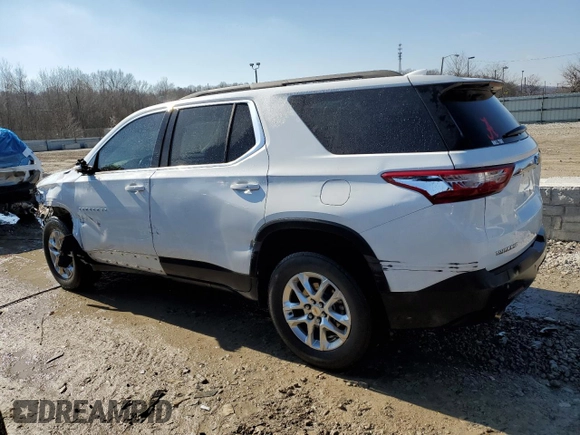 2020 Chevrolet Traverse LT Leather with VIN 1GNERHKW3LJ250107, listed as a Copart auction lot 47088285 with 108,334 mi miles and Salvage Title. Bid and sale history available at carsss.com. Image 2.