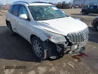 2015 Buick Enclave Leather with VIN 5GAKVBKD7FJ162413, listed as a IAAI auction lot 41625719 with 211,516 mi miles and . Bid and sale history available at carsss.com. Image 1.