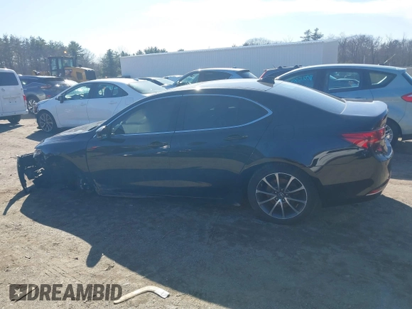 2016 Acura TLX Advance with VIN 19UUB3F70GA004153, listed as a IAAI auction lot 41802420 with 96,501 mi miles and . Bid and sale history available at DreamBid. Image 14.