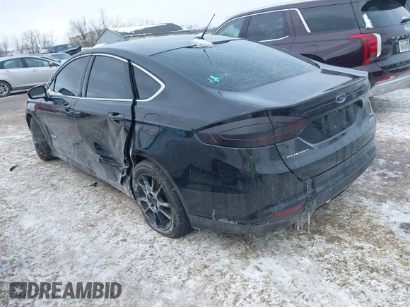 2013 Ford Fusion SE Hybrid with VIN 3FA6P0LU0DR176353, listed as a IAAI auction lot 41591238 with 190,717 mi miles. Bid and sale history available at carsss.com. Image 3.