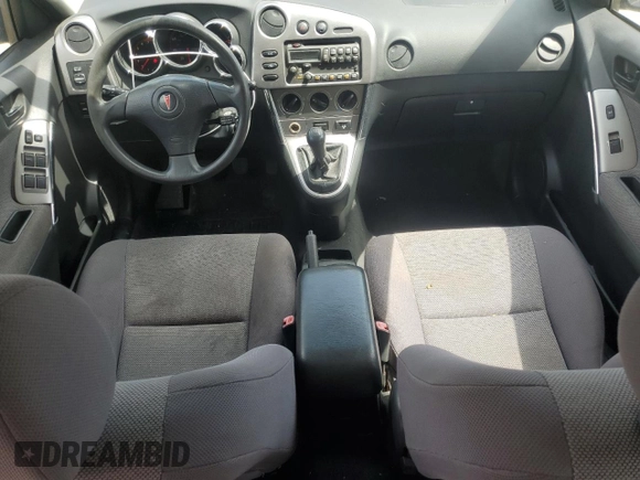 2004 Pontiac Vibe with VIN 5Y2SL62844Z422294, listed as a Copart auction lot 58396975 with 211,842 mi miles and Clean title. Bid and sale history available at DreamBid. Image 8.