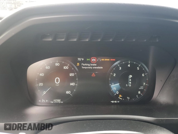 2016 Volvo XC90 T6 Momentum with VIN YV4A22PK5G1037371, listed as a Copart auction lot 53935775 with 167,262 mi miles and Salvage Title. Bid and sale history available at carsss.com. Image 9.