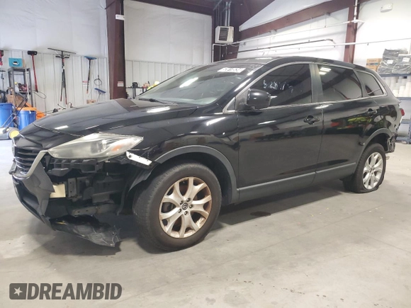 2013 Mazda CX-9 Sport with VIN JM3TB3BV9D0414978, listed as a Copart auction lot 85216234 with 113,643 mi miles and Non Repairable. Bid and sale history available at carsss.com. Image 1.