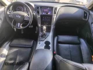 2016 Infiniti Q50 Red Sport 400 с VIN JN1FV7AR9GM451418, выставлен на аукционе Copart как лот 55156565 с пробегом 83 859 миль миль и Списание • Salvage title. История ставок и продаж доступна на DreamBid. Изображение 8.