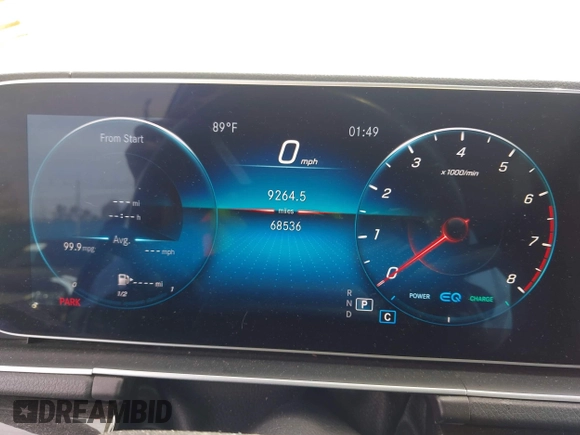 2020 Mercedes-Benz GLS 450 with VIN 4JGFF5KE2LA188979, listed as a IAAI auction lot 41687936 with 68,536 mi miles and . Bid and sale history available at DreamBid. Image 7.
