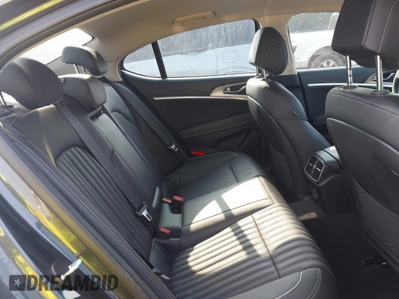 2022 Genesis G70 2.0T with VIN KMTG34TA2NU089251, listed as a IAAI auction lot 42549771 with 49,678 mi miles and . Bid and sale history available at DreamBid. Image 8.