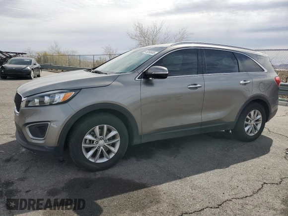 2016 Kia Sorento LX with VIN 5XYPG4A39GG086813, listed as a Copart auction lot 49260685 with 129,616 mi miles and Salvage Title. Bid and sale history available at DreamBid. Image 1.