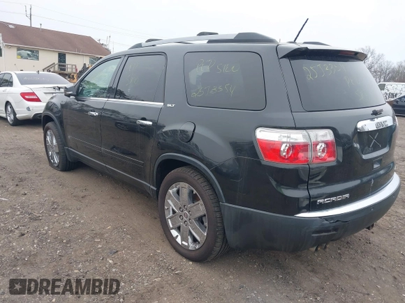 2010 GMC Acadia SLT2 with VIN 1GKLVNED1AJ141604, listed as a IAAI auction lot 41927691 with Not Provided miles and . Bid and sale history available at DreamBid. Image 3.