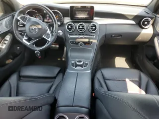 2018 Mercedes-Benz C 300 with VIN 55SWF4JB3JU280093, listed as a Copart auction lot 64334245 with 65,251 mi miles and Salvage title. Bid and sale history available at DreamBid. Image 8.