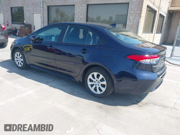 2020 Toyota Corolla LE with VIN 5YFEPRAE5LP145142, listed as a IAAI auction lot 42153289 with 35,010 mi miles and . Bid and sale history available at DreamBid. Image 3.