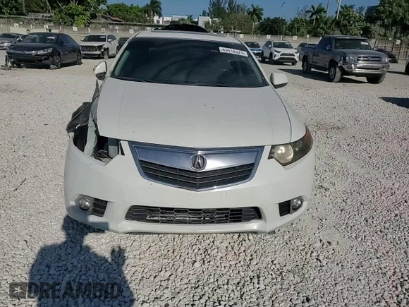 2012 Acura TSX with VIN JH4CU2F41CC022887, listed as a Copart auction lot 49418325 with 161,639 mi miles and Salvage title. Bid and sale history available at DreamBid. Image 14.