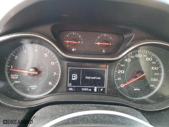 2018 Chevrolet Cruze LT with VIN 1G1BE5SM1J7214374, listed as a Copart auction lot 45372555 with 111,411 mi miles and Salvage Title. Bid and sale history available at carsss.com. Image 9.
