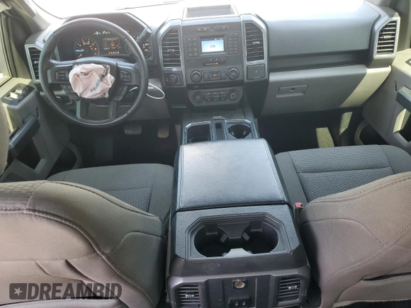 2018 Ford F-150 XL with VIN 1FTEW1EPXJFA95312, listed as a Copart auction lot 57764385 with 91,906 mi miles and Salvage title. Bid and sale history available at DreamBid. Image 8.