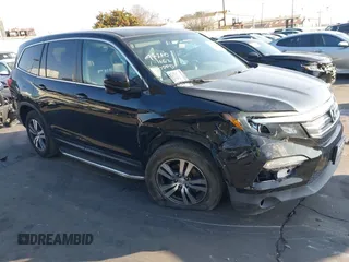 2017 Honda Pilot EX-L z VIN 5FNYF5H76HB009198, wystawiony jako IAAI lot #41360761 z przebiegiem 108 719 mil mil oraz . Historia ofert i sprzedaży dostępna na DreamBid. Obrazek 1.