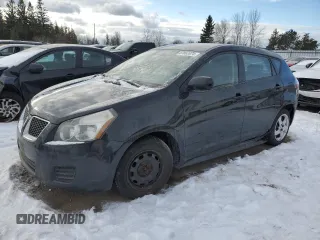 2009 Pontiac Vibe 1SA z VIN 5Y2SP67849Z405547, wystawiony jako Copart lot #87067074 z przebiegiem Nie podano mil oraz Czysty tytuł • Clean title. Historia ofert i sprzedaży dostępna na DreamBid. Obrazek 1.