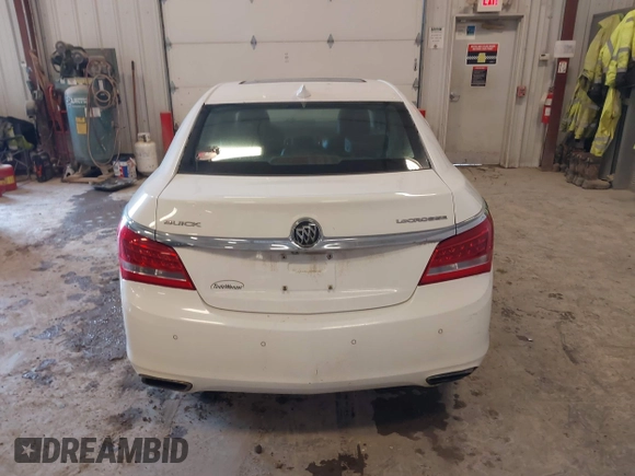 2016 Buick LaCrosse Leather with VIN 1G4GB5G38GF121528, listed as a IAAI auction lot 41720021 with 224,665 mi miles. Bid and sale history available at carsss.com. Image 16.
