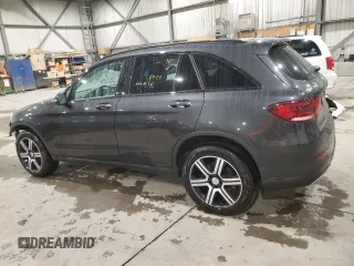 2021 Mercedes-Benz GLC with VIN W1N0G8EB3MV320970, listed as a Copart auction lot 82190584 with 21,520 mi miles and Salvage Title. Bid and sale history available at carsss.com. Image 2.