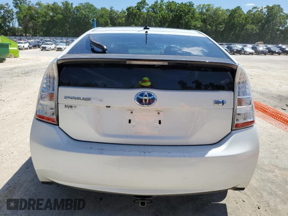 2011 Toyota Prius I with VIN JTDKN3DUXB1418541, listed as a Copart auction lot 53191935 with 111,459 mi miles and Salvage Title. Bid and sale history available at DreamBid. Image 6.