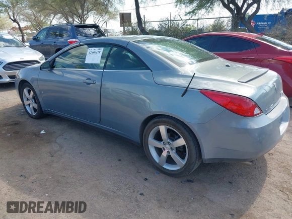 2007 Pontiac G6 GT with VIN 1G2ZH361674141731, listed as a IAAI auction lot 42496418 with Not provided miles and . Bid and sale history available at DreamBid. Image 3.