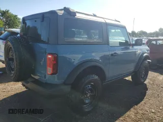 2022 Ford Bronco with VIN 1FMDE5AP6NLB45119, listed as a Copart auction lot 56569814 with 449 mi miles and Salvage Title. Bid and sale history available at DreamBid. Image 3.