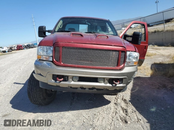 2002 Ford F-350 XL with VIN 1FTSX31F32EC34390, listed as a Copart auction lot 72943644 with Not provided miles and Salvage title. Bid and sale history available at DreamBid. Image 5.