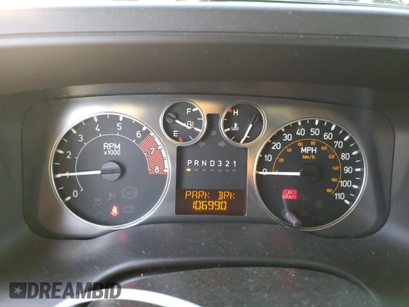 2008 Hummer H3 SUV with VIN 5GTEN13E688193085, listed as a Copart auction lot 83039714 with 106,990 mi miles and Salvage Title. Bid and sale history available at DreamBid. Image 9.