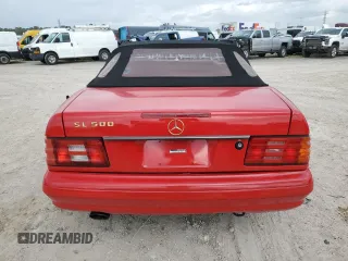 1999 Mercedes-Benz SL-Class with VIN WDBFA68F7XF175287, listed as a Copart auction lot 48520465 with 76,565 mi miles and Salvage Title. Bid and sale history available at carsss.com. Image 6.