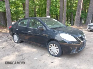 2012 Nissan Versa SV with VIN 3N1CN7AP1CL817619, listed as a IAAI auction lot 42413758 with 138,381 mi miles and . Bid and sale history available at DreamBid. Image 1.
