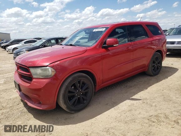 2012 Dodge Durango R/T с VIN 1C4SDHCT8CC130015, выставлен на аукционе Copart как лот 62122114 с пробегом 131 544 миль миль и Списание • Salvage title. История ставок и продаж доступна на DreamBid. Изображение 1.
