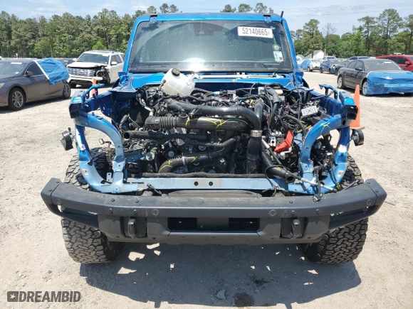 2024 Ford Bronco Badlands with VIN 1FMEE9BP5RLA31676, listed as a Copart auction lot 52140665 with 0 mi miles and Salvage Title. Bid and sale history available at carsss.com. Image 5.