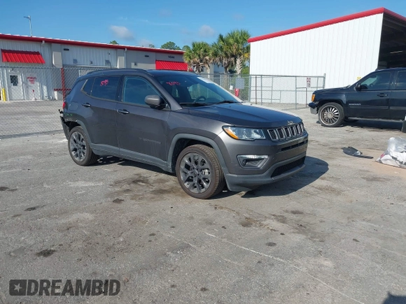 2021 Jeep Compass 80th Anniversary with VIN 3C4NJCEB4MT564077, listed as a IAAI auction lot 42323844 with 44,241 mi miles and . Bid and sale history available at DreamBid. Image 1.