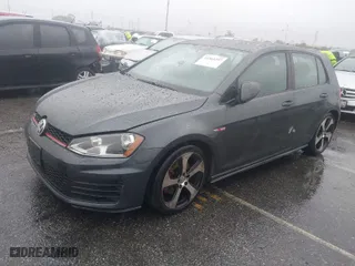 2015 Volkswagen Golf GTI Autobahn with VIN 3VW5T7AU7FM016917, listed as a IAAI auction lot 41566397 with 123,517 mi miles. Bid and sale history available at carsss.com. Image 2.