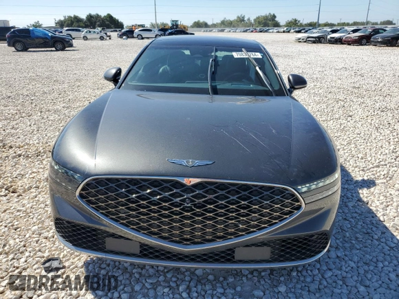 2023 Genesis G90 e-SC z VIN KMTFC4SD6PU027636, wystawiony jako Copart lot #70834784 z przebiegiem 14 606 mil mil oraz Szkoda całkowita • Salvage title. Historia ofert i sprzedaży dostępna na DreamBid. Obrazek 5.