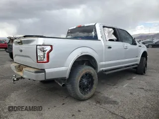 2015 Ford F-150 XLT with VIN 1FTEW1EP5FKE65435, listed as a Copart auction lot 48237125 with Not Provided miles and Salvage Title. Bid and sale history available at DreamBid. Image 3.