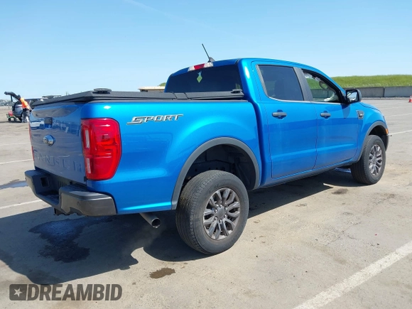 2021 Ford Ranger XL with VIN 1FTER4EH5MLD84816, listed as a IAAI auction lot 41964298 with 29,569 mi miles. Bid and sale history available at carsss.com. Image 4.
